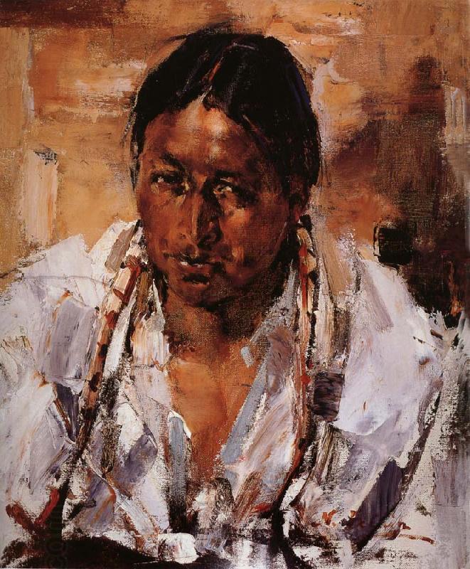 Nikolay Fechin Indian oil painting picture